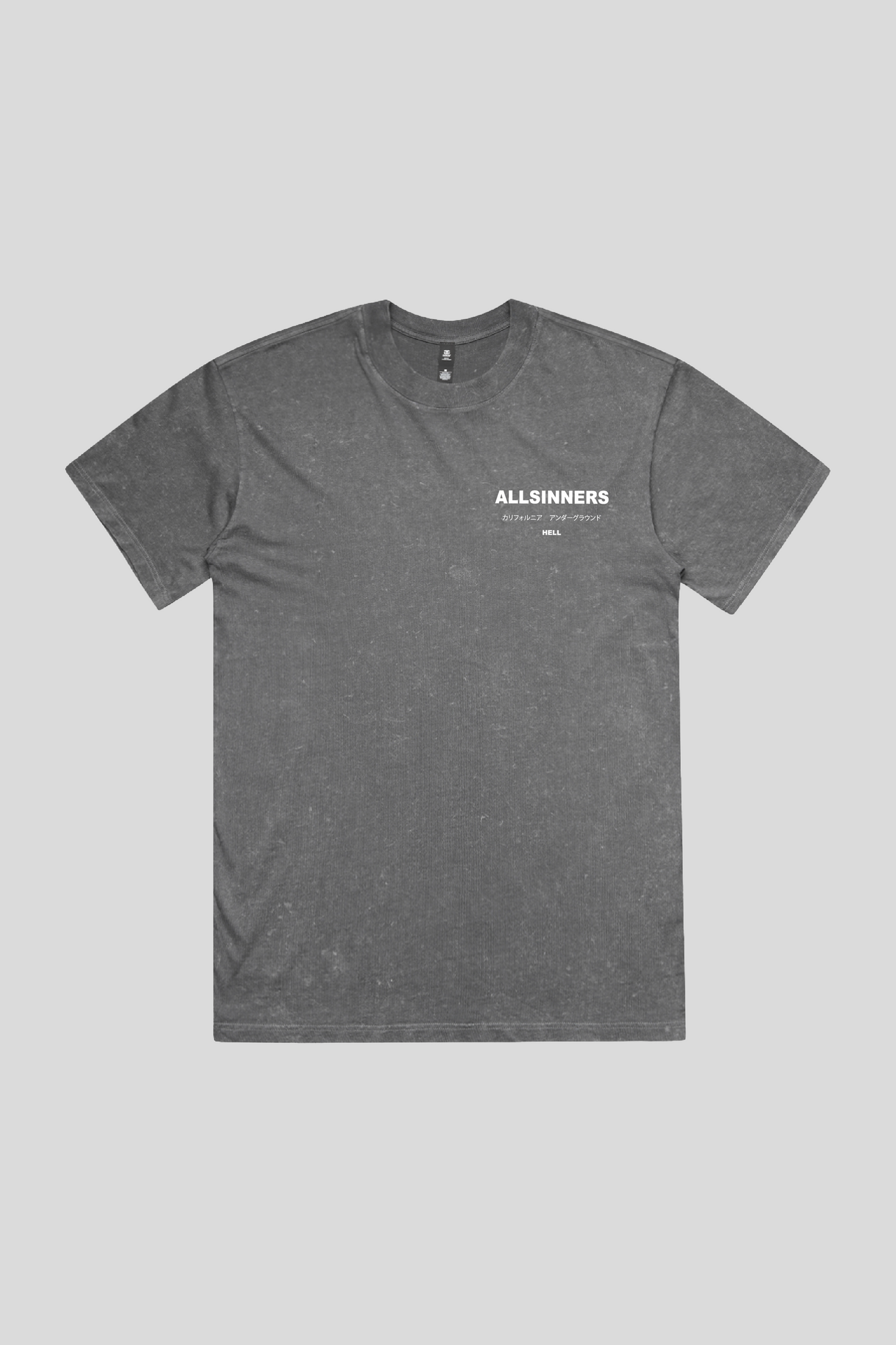 ALLSINNERS Original "Premium Oversized" Faded Grey
