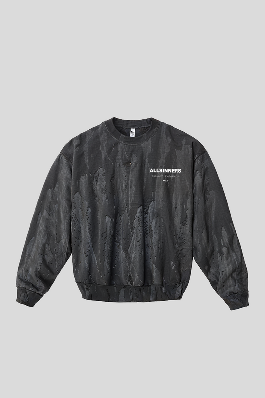 Drip Dyed ALLSINNERS Crew Sweatshirt