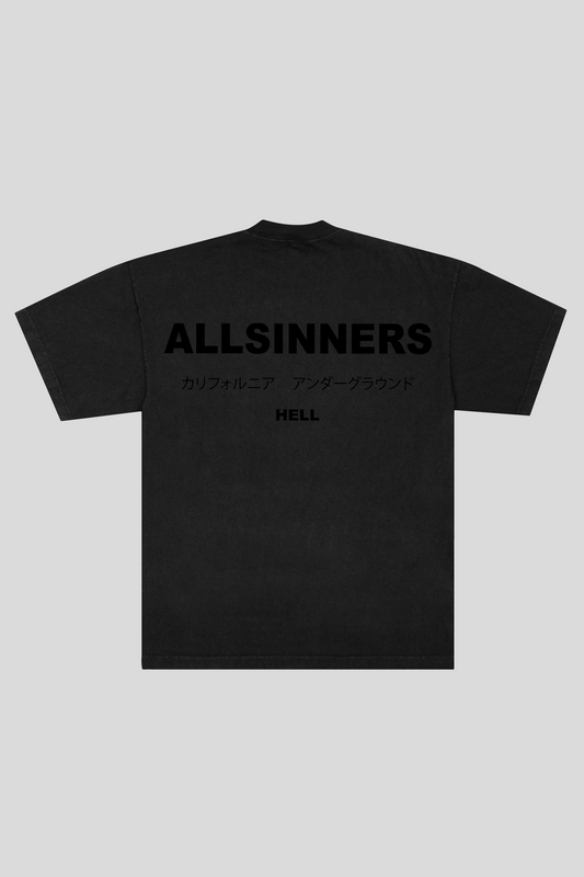 ALLSINNERS Original "Premium Oversized" Black Out Edition