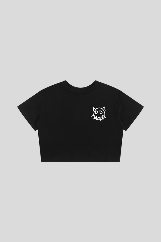 "Doodle" Womens Crop Tee