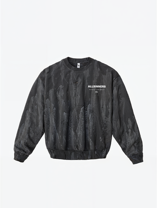 Drip Dyed ALLSINNERS Crew Sweatshirt