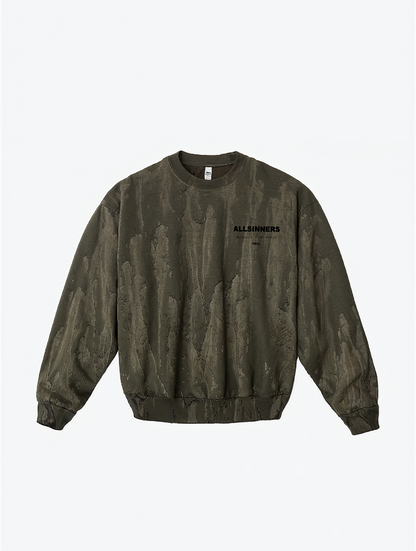 Drip Dyed ALLSINNERS Crew Sweatshirt
