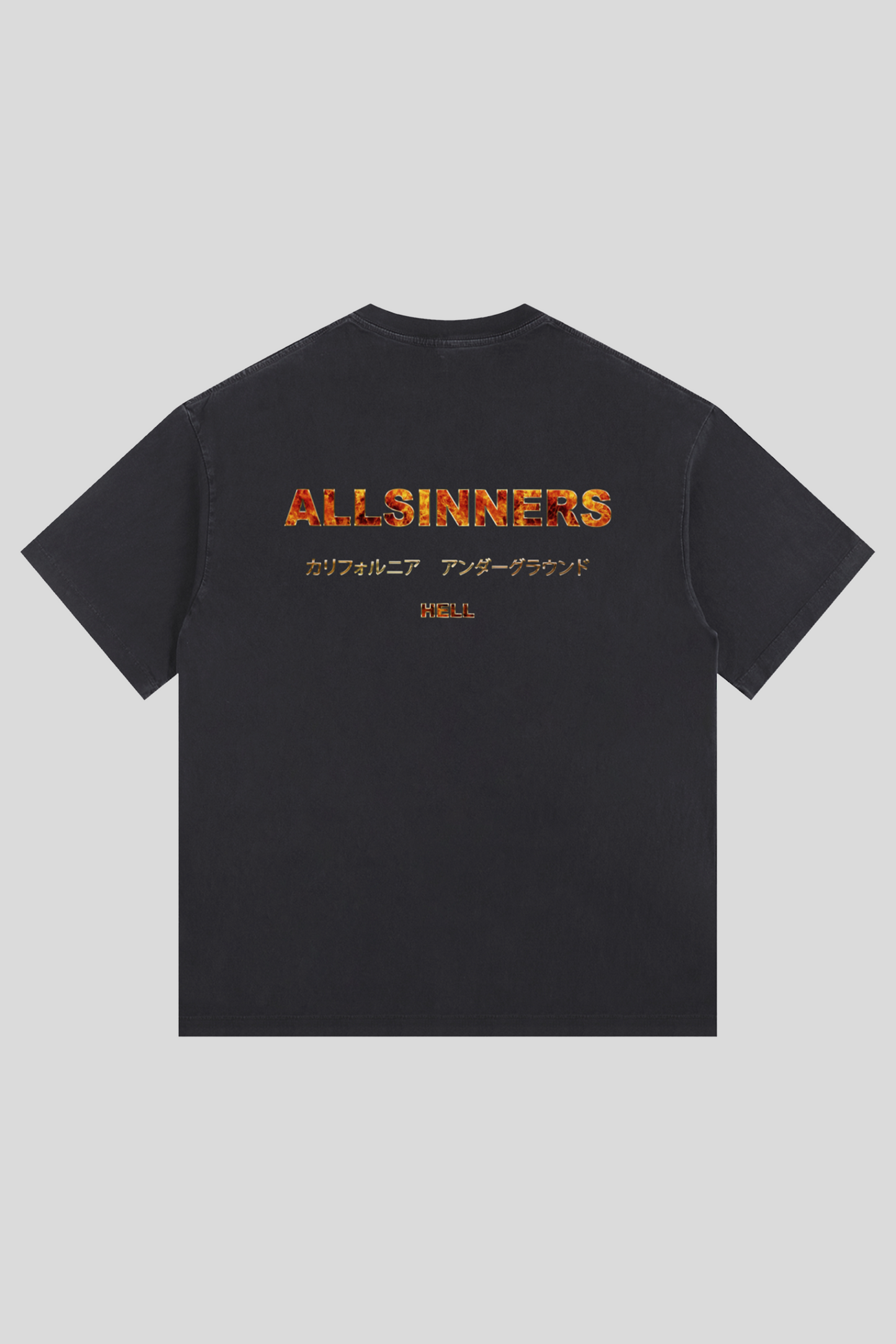 ALLSINNERS Flame On Tee