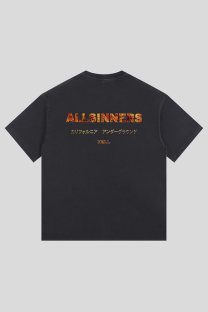 ALLSINNERS Flame On Tee