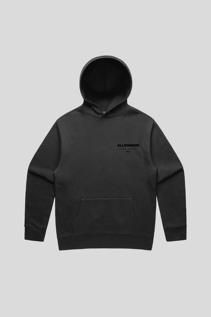ALLSINNERS HOODIE "Relax Fit" (Blackout Edition)