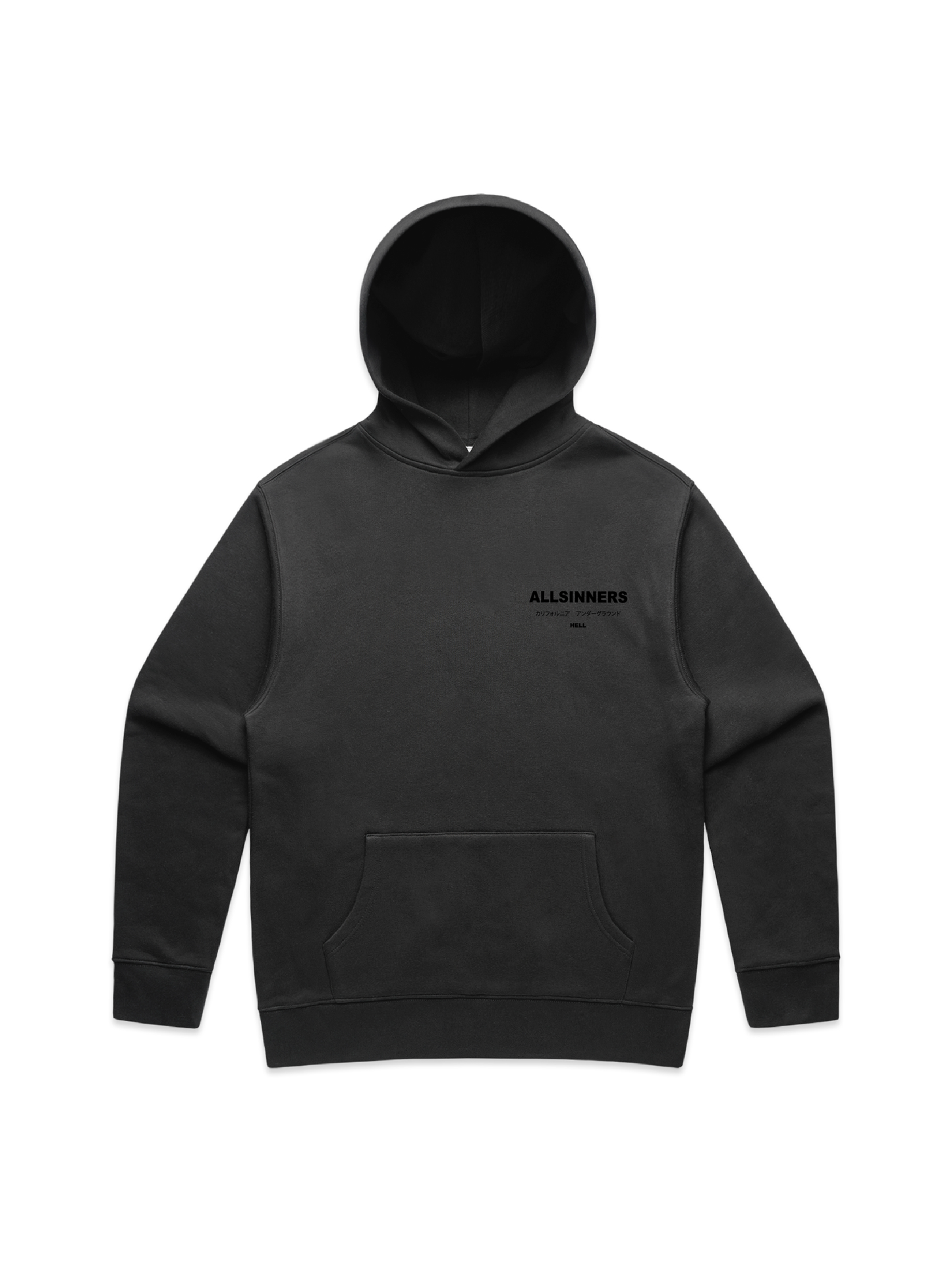 ALLSINNERS HOODIE "Relax Fit" (Blackout Edition)