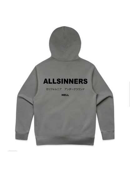 ALLSINNERS HOODIE "Relax Fit" (Blackout Edition)