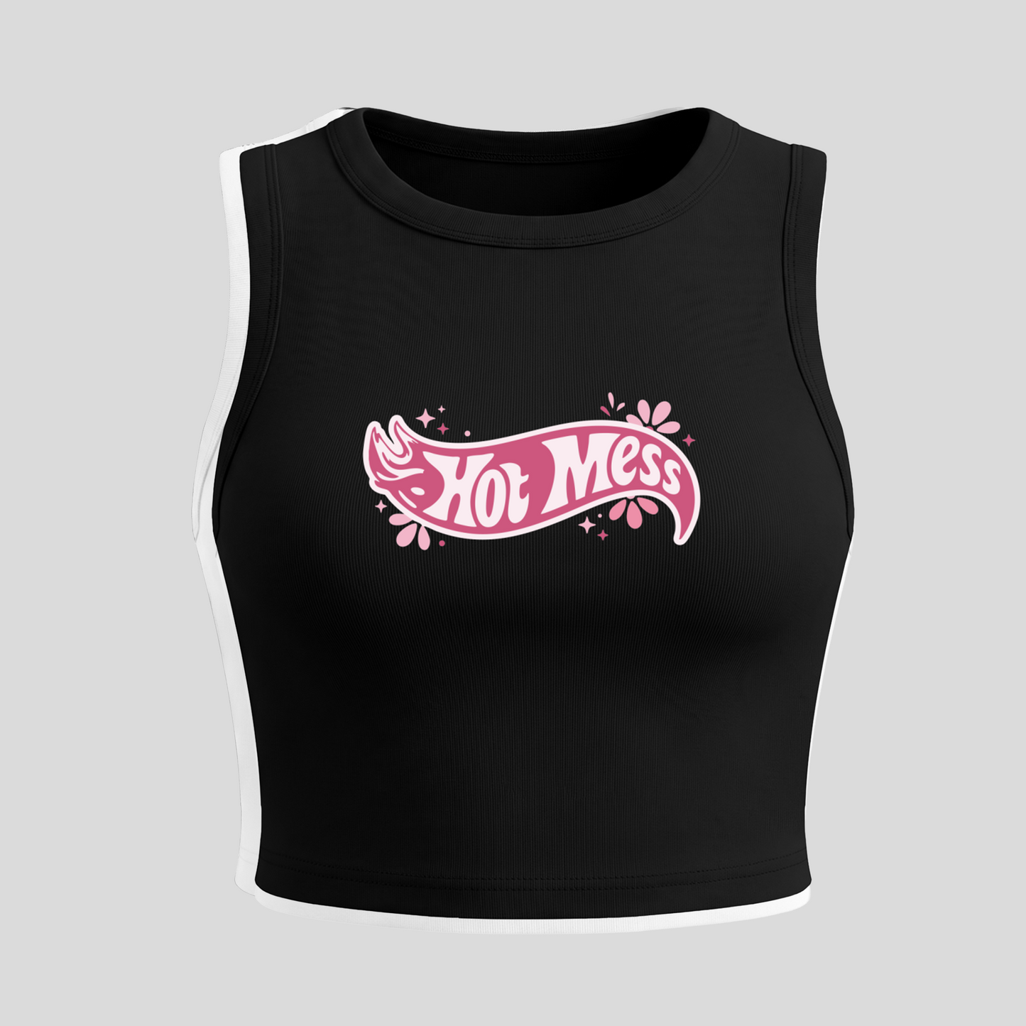 "Hot Mess" Crop Tank Top