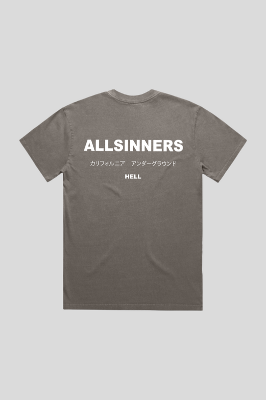 ALLSINNERS Original "Premium Oversized" Faded Brown