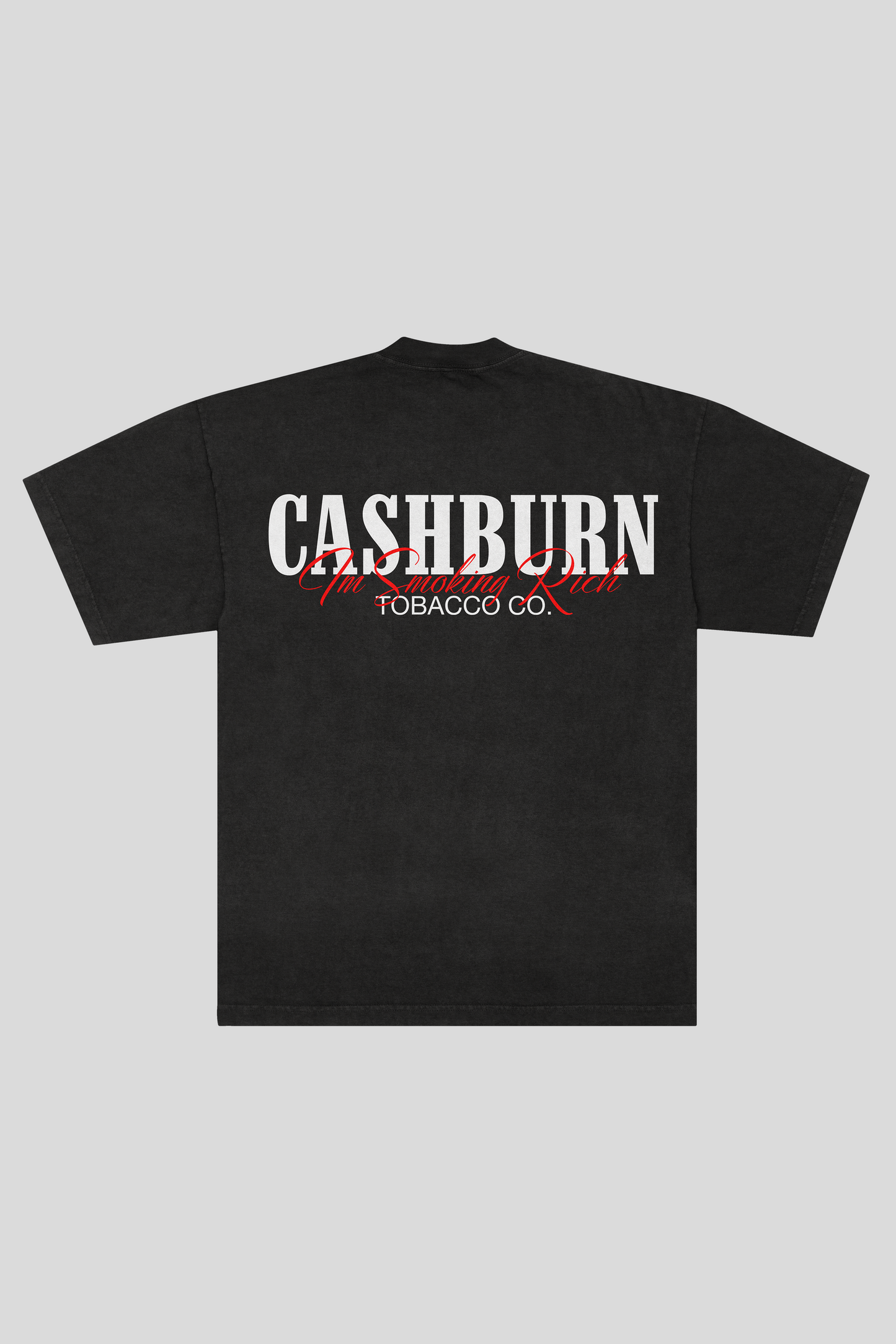 ALLSINNERS Smoking Rich (Black Tee)