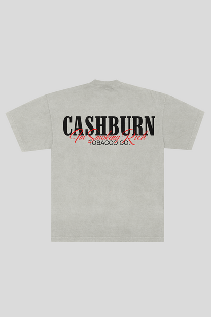 ALLSINNERS Smoking Rich (White Tee)
