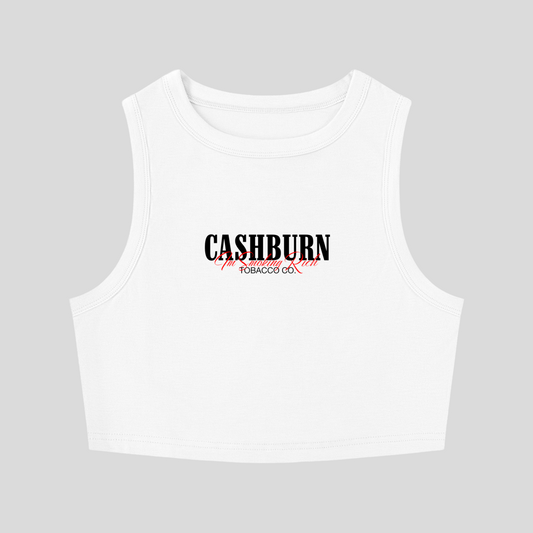 "Cashburn" Womens Crop Tank Top