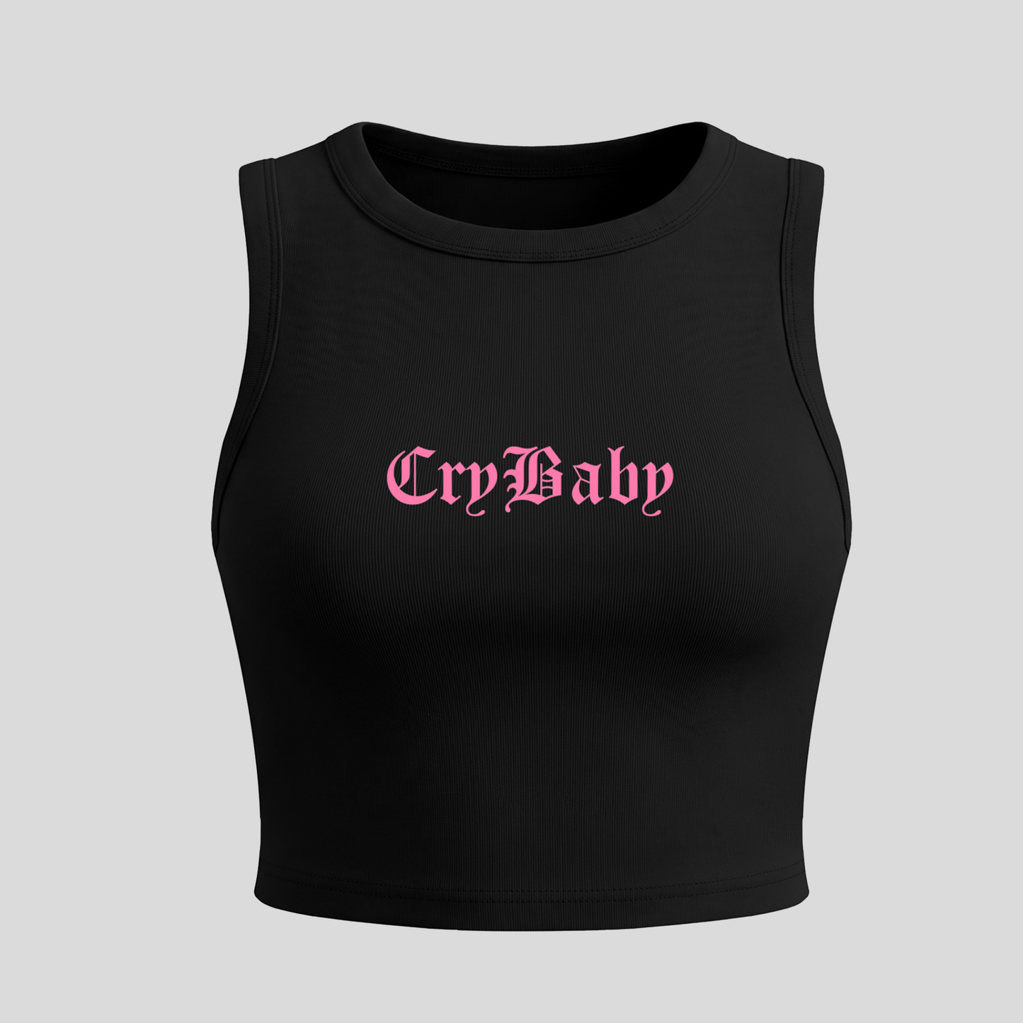 "CryBaby" Crop Tank Top