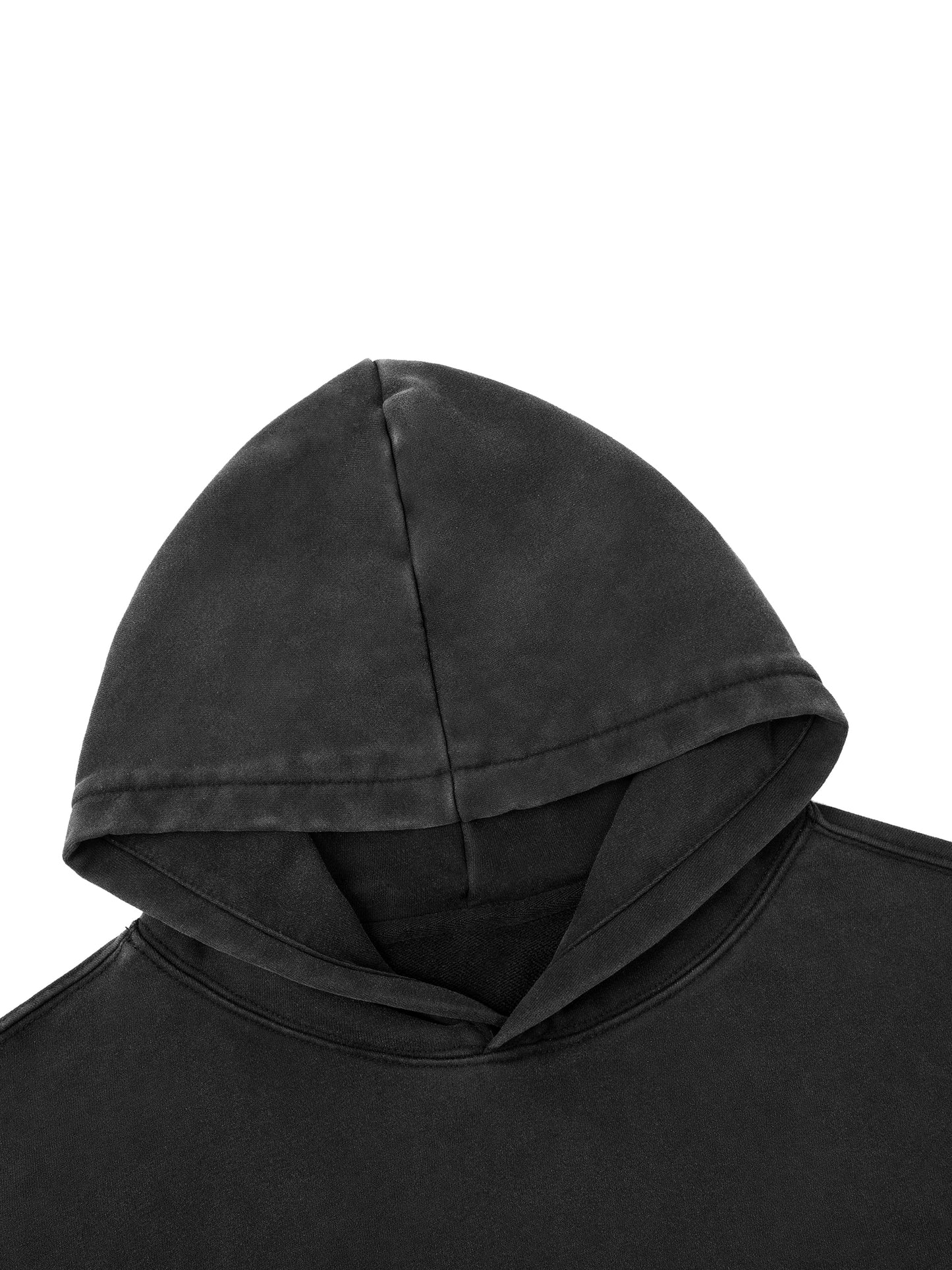 ALLSINNERS Vintage Washed Heavyweight "Crop Hoodie"