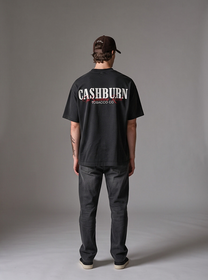 ALLSINNERS Smoking Rich (Black Tee)